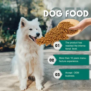 OEM Bulk Pet Food Wholesale Factory High Protein Nutrition Natural Premium Dry Dog Food